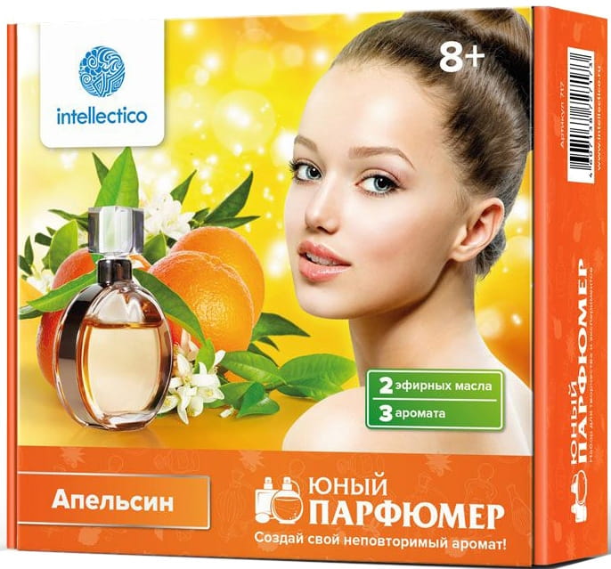 Мини набор Intellectico Юный парфюмер - Апельсин