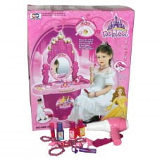 Туалетный столик для девочек Edu-Play Тележка розовая