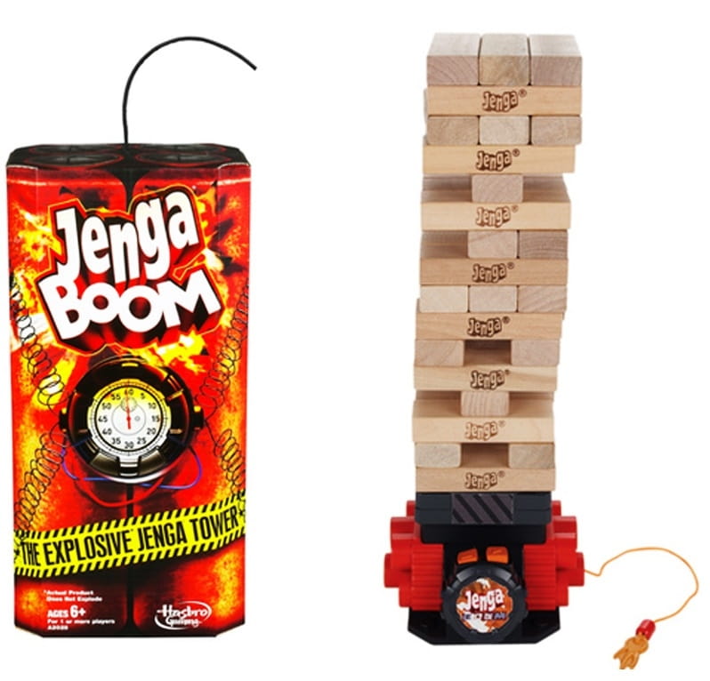 Настольная игра Hasbro Дженга Бум (Jenga Boom)