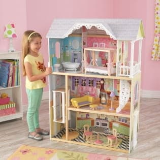 Детский игровой домик - вилла ( для девочек)
